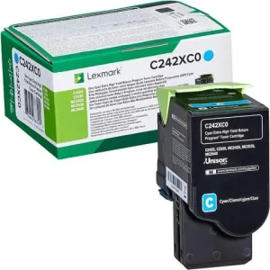 Toner LEXMARK C242XC0 3,5K cyan