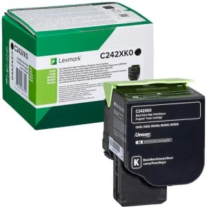 Toner LEXMARK C242XK0 6K svart