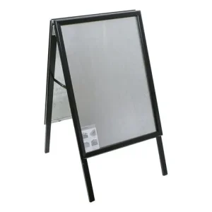Gatuställ Alu-Blackline 50x70 svart