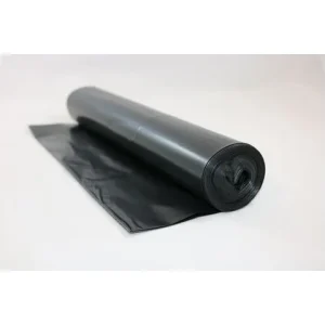 Plastsäck latrin LD 70L 80my svart 10/rl