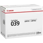 Toner CANON Toner CRG 039 11K svart