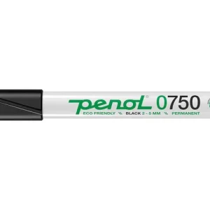 Märkpenna PENOL 0-750 perm 2-5mm svart