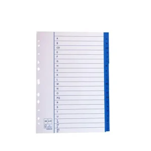 Pappersregister A4 A-Ö 10/fp