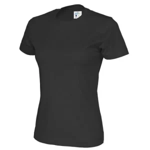 T-shirt COTTOVER dam GOTS svart XS