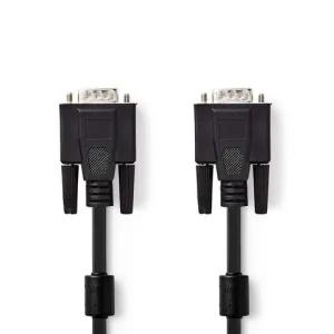 Kabel NEDIS VGA ha - VGA ha 2m svart