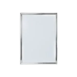 Väggram 50x70cm silver polerad 25mm