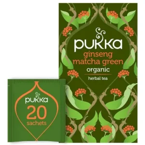 Te PUKKA Ginseng Matcha Green 20/fp