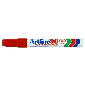 Märkpenna ARTLINE 90 sned 5mm röd