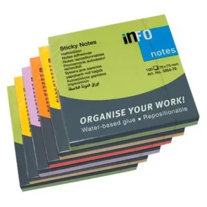Notes INFO NOTES 75x75mm Spring
