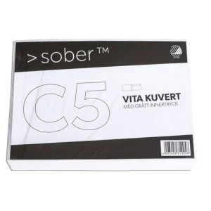 Kuvert konsument C5 80g FH 100/fp