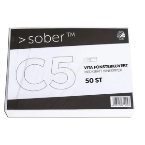 Kuvert konsument fp C5H2 FH vit 50/fp