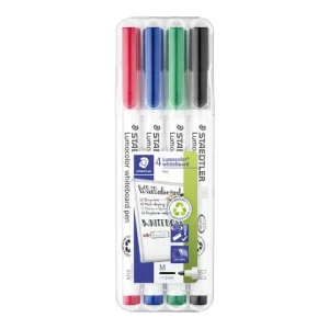 Whiteboardpenna LUMOCOLOR 1,0mm 4/fp