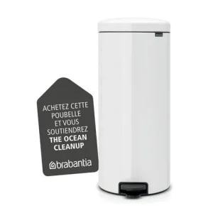 Papperskorg BRABANTIA NewIcon 30L vit
