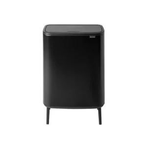 Papperskorg BRABANTIA Bo Touch 60L svart