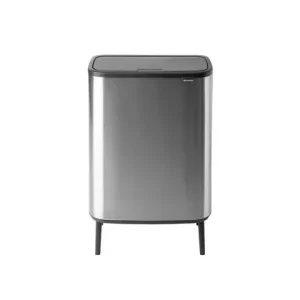 Papperskorg BRABANTIA Bo Touch 60L stål