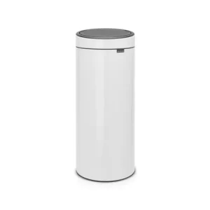 Papperskorg BRABANTIA Touch Bin 30L vit