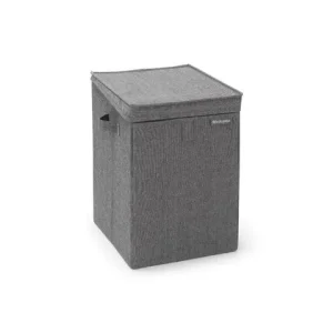 Tvättkorg BRABANTIA stapelbar 35L svart