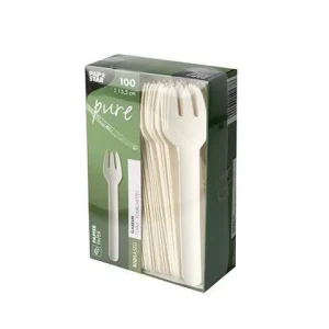Bestick Gaffel PURE Papper 15,5cm 100/fp