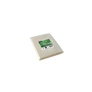 Sugrör PURE papp böjbar 20cm vit 100/fp