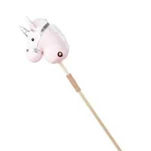 Käpphäst Enhörning rosa 100cm