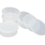 Plastkopp med lock 30/fp