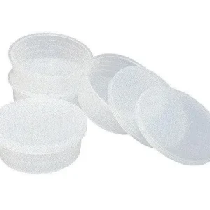 Plastkopp med lock 30/fp