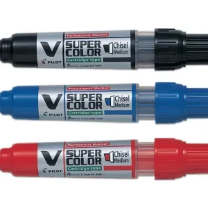 Märkpenna PILOT V Super Color sned röd