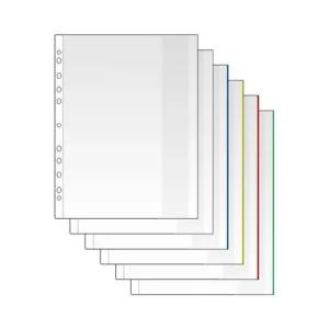 Plastficka Mapp A4 0,12mm neutral 100/fp