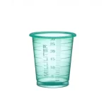 Medicinbägare Eco 30ml smal grön 90/fp