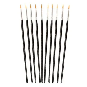 Syntetpensel rund nr 1 10/fp