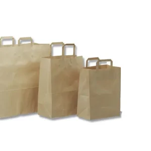 Bärkasse papper 16L brun 200/fp