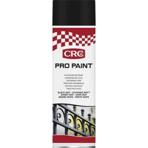 Sprayfärg CRC Matt Svart 500ml