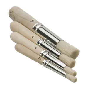 Schablonpenselset 4/fp