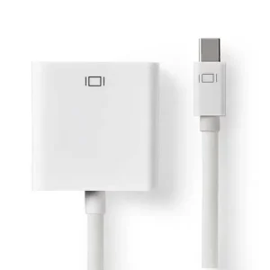 Adapter NEDIS MiniDP-VGA ha-ho 0,2m vit