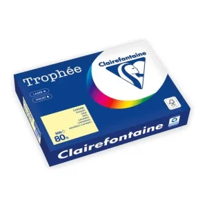 Kop.ppr TROPHEÉ A4 80g oh ljusgul 500/fp