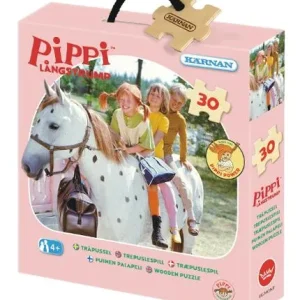 Träpussel Pippi KÄRNAN 30 bitar
