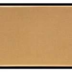 Anslagstavla väv m/träram 120x60cm