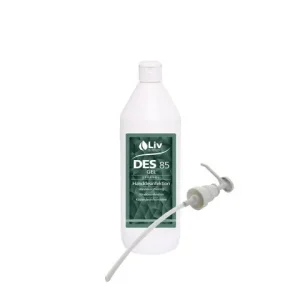 Handdes. LIV Des85 gel med pump 1L