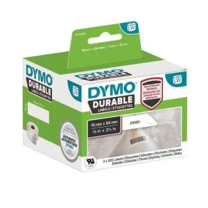 Etikett DYMO LW Durable 19x64mm 2/fp