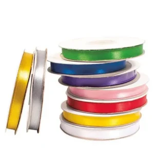 Satinband 10mmx30m 9 färger 9/fp