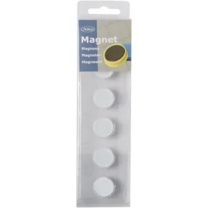 Magnetknappar ACTUAL 20mm vit 6/fp