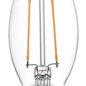LED-lampa Kronljus E14 230V Klar 40W