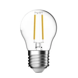 LED-lampa Klot E27 230V Klar 25W