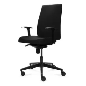 Kontorsstol CUM Basic m/arm svart/svart