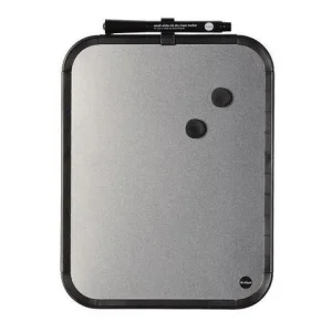 Whiteboard BI-OFFICE 22x28cm silver