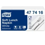 Servett TORK 1/8-vikt 3-lag vit 150/fp