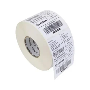 Etikett ZEBRA 51x25 mm Perfor 20640/fp