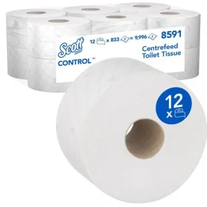 Toalettpapper SCOTT 2-lag 12/fp