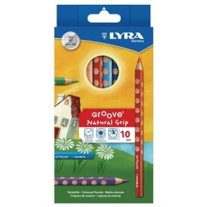 Färgpenna LYRA Groove 10/fp