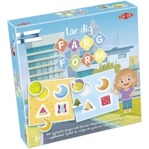 Spel Lär dig om färg och form 3+